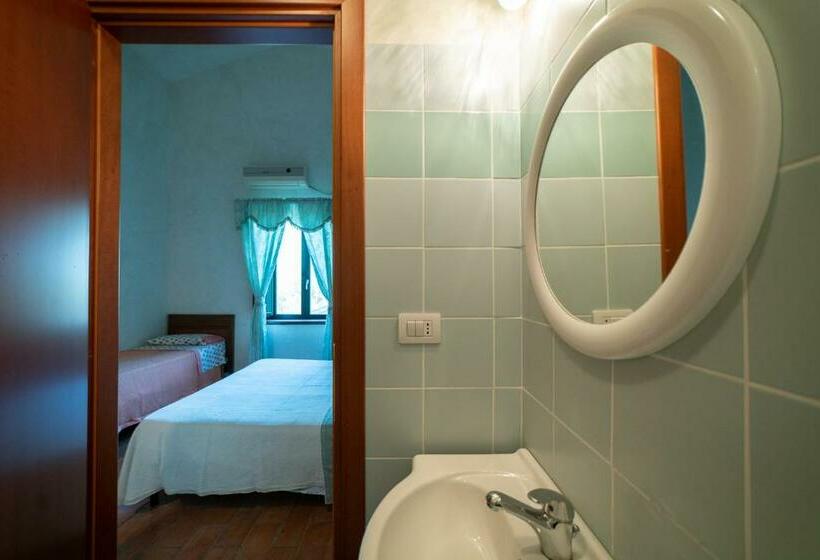 غرفة قياسية ثلاثية, Dimora Terrazza Sui Calanchi