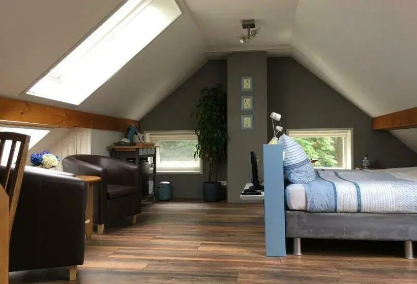 キングサイズベッドのデラックスルーム, Bed & Breakfast Ter Borg