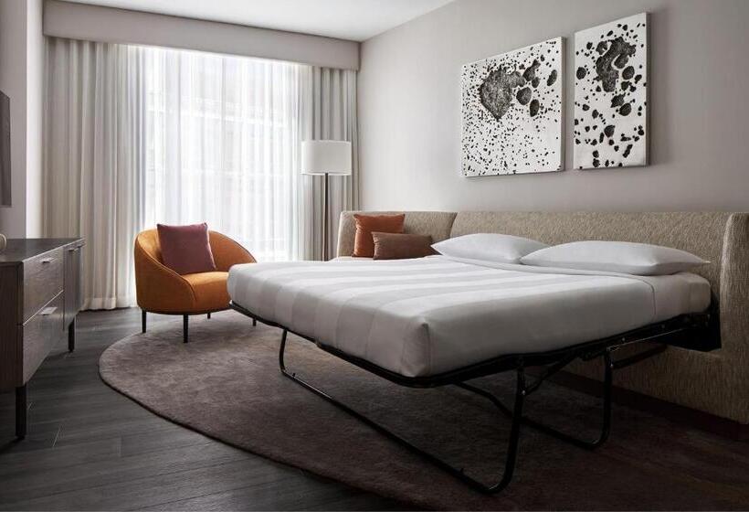 주니어 스위트 킹사이즈 침대, Marriott Bethesda Downtown At Marriott Hq