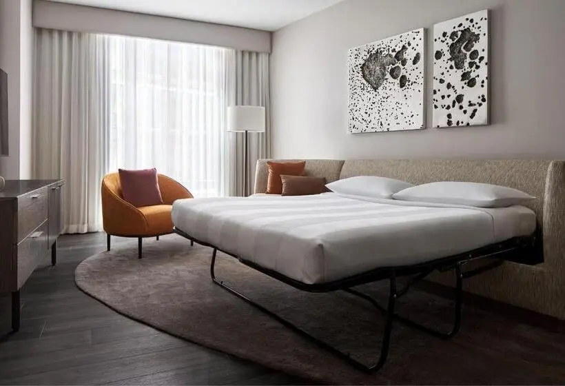 キングサイズベッドのジュニアスイート, Marriott Bethesda Downtown At Marriott Hq