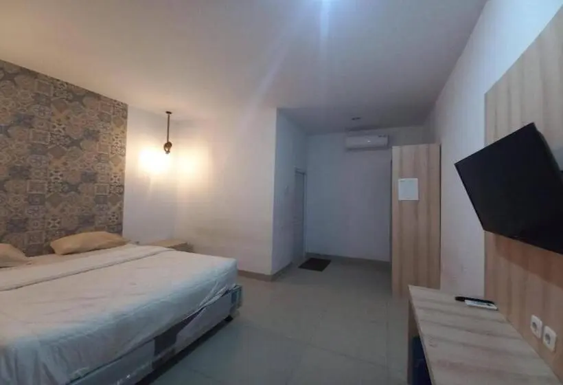 Habitació Deluxe Llit King, Oyo 90510 Sand S Residence