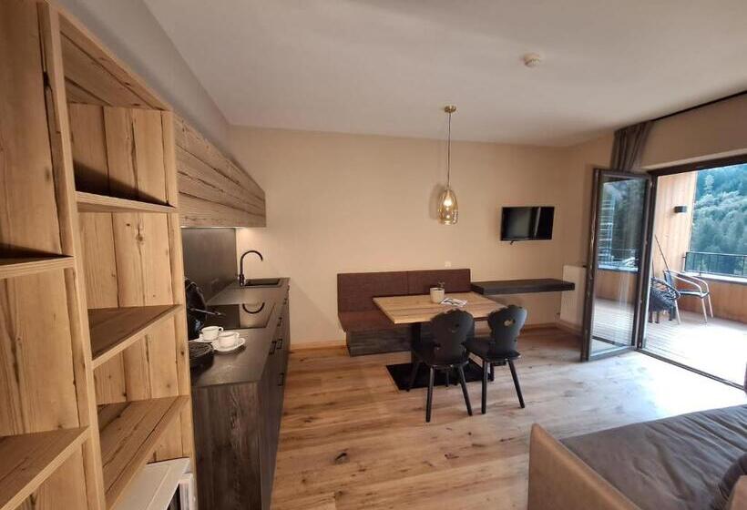 침실 1개 발코니 아파트, Alpenspitz Appartements   Garni   B&b