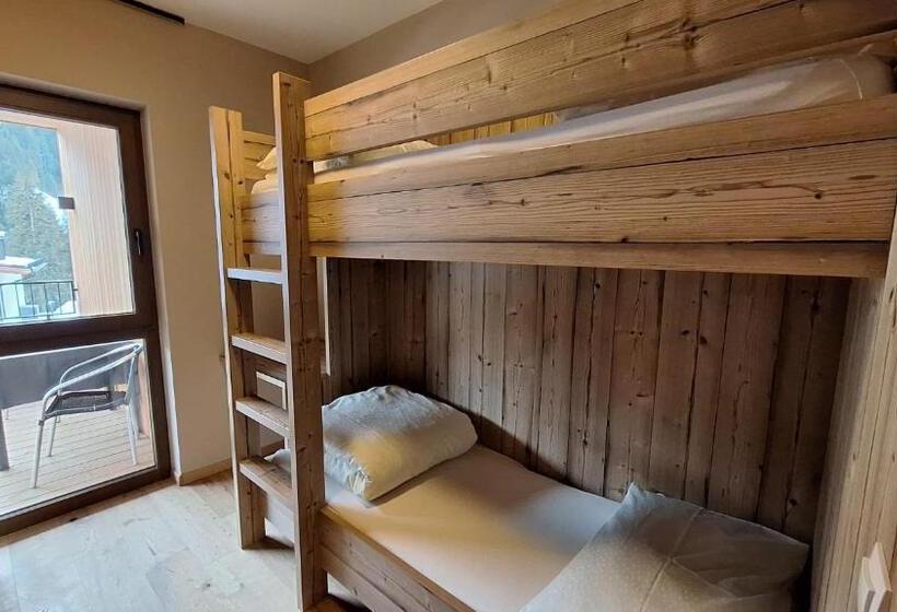 침실 1개 테라스 아파트, Alpenspitz Appartements   Garni   B&b