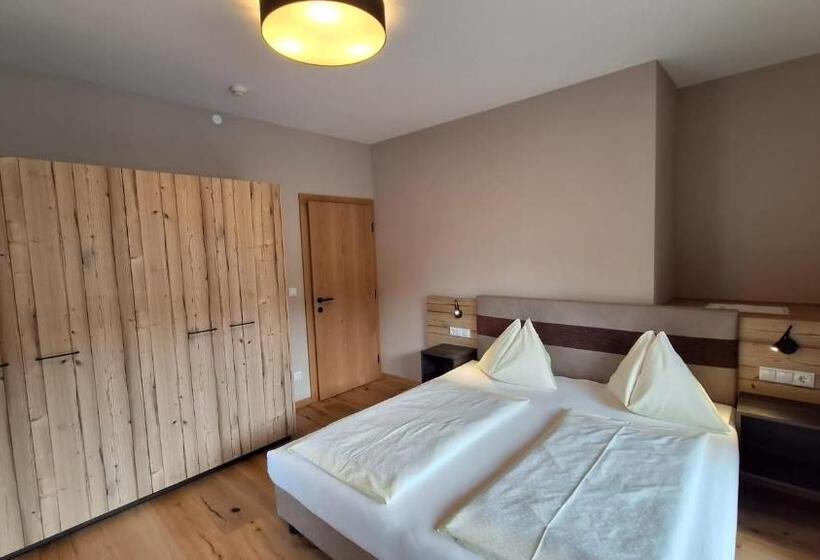 침실 1개 테라스 아파트, Alpenspitz Appartements   Garni   B&b