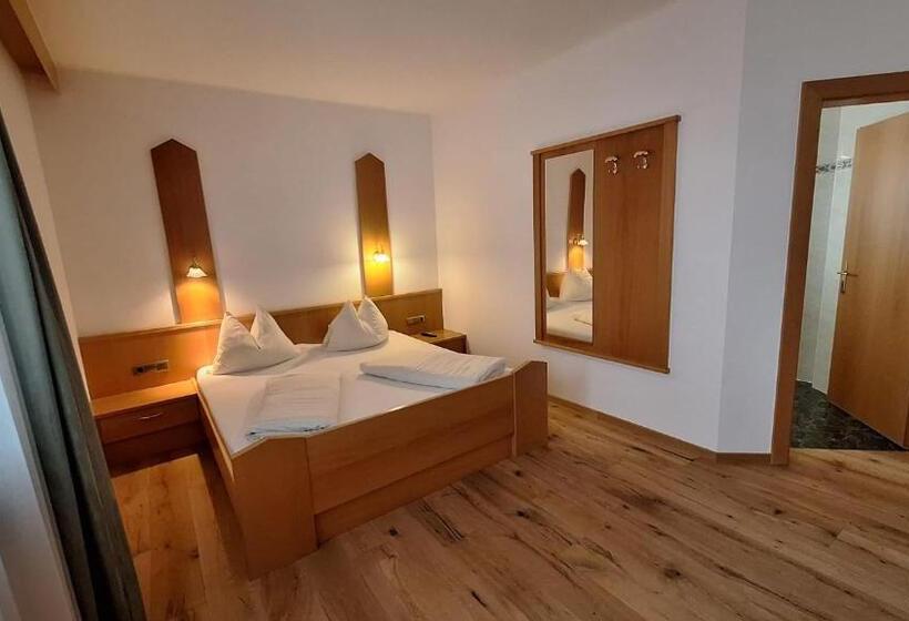 带1个卧室带花园景观的公寓, Alpenspitz Appartements   Garni   B&b
