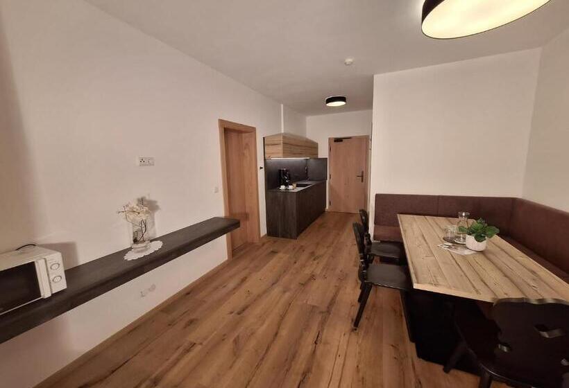 침실 1개 전망 아파트, Alpenspitz Appartements   Garni   B&b