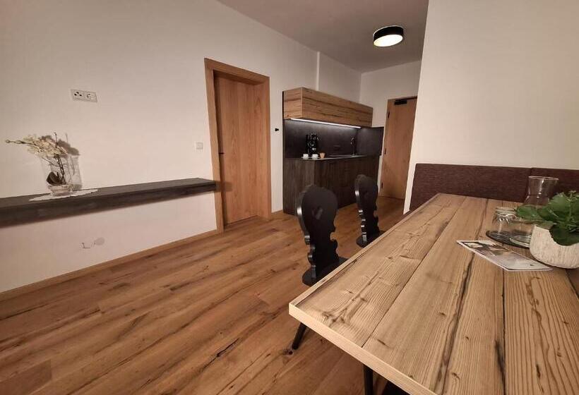 침실 1개 전망 아파트, Alpenspitz Appartements   Garni   B&b