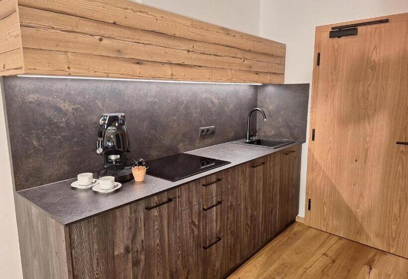 침실 1개 전망 아파트, Alpenspitz Appartements   Garni   B&b