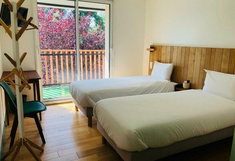 غرفة قياسية, Logis Hôtel Les Tilleuls