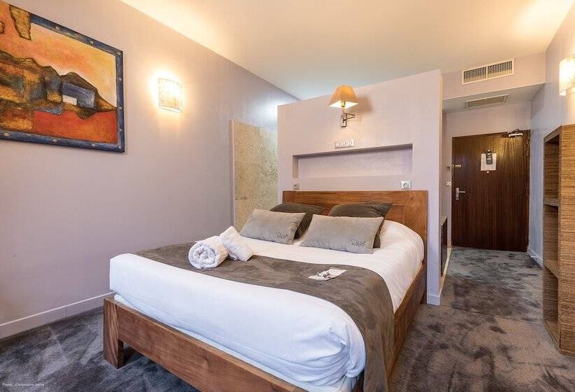 غرفة ديلوكس, Restaurant Spa Disini Montpellier Est, The Originals Relais