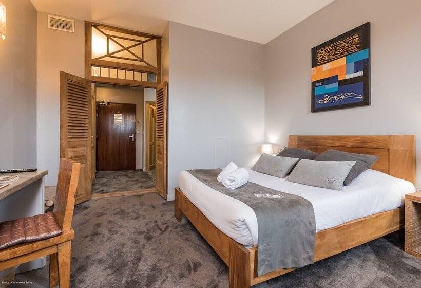 غرفة ديلوكس, Restaurant Spa Disini Montpellier Est, The Originals Relais