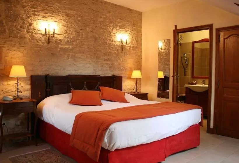 Classic-huone, Hôtel Le Manoir De Mathan Crépon à La Campagne 5 Mn D Arromanches Et 10 Mn De Bayeux