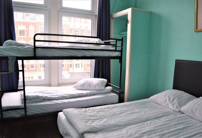 اتاق خانوادگی با سرویس بهداشتی مشترک, Princess Hostel Leidse Square Amsterdam