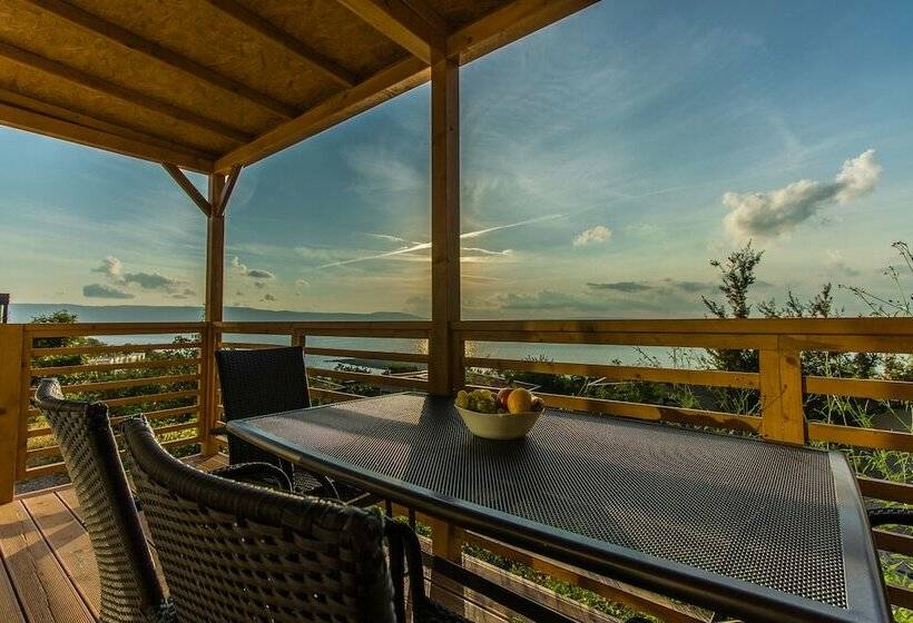 בית, 2 חדרי שינה, Mobile Homes Mediteran Campsite Klenovica