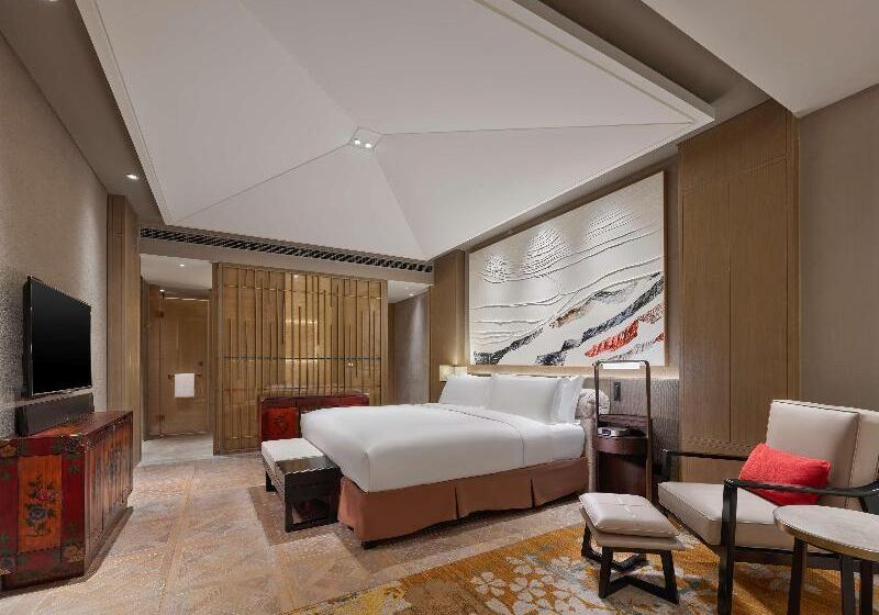 Люкс Deluxe Кровать Кинг, Conrad Jiuzhaigou