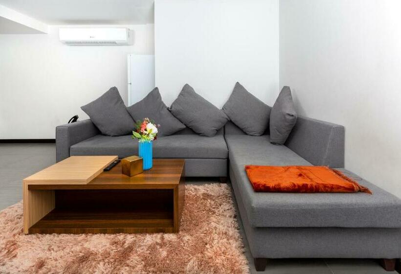 Deluxe-sviitti, اطلالة الشرفة 1 للشقق المخدومة Terrace View 1