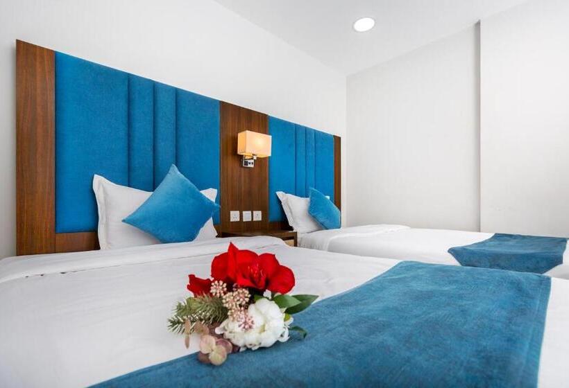 Deluxe-sviitti, اطلالة الشرفة 1 للشقق المخدومة Terrace View 1