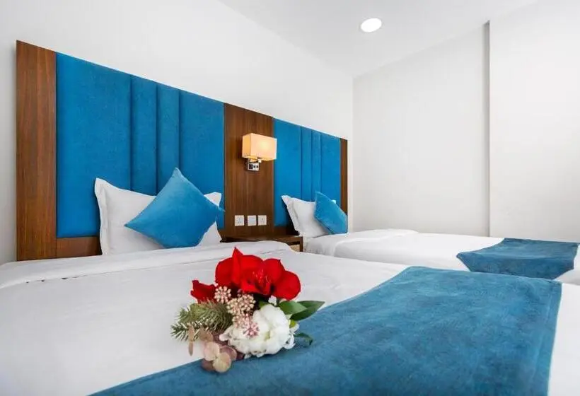 ２ベッドルームアパートメント, اطلالة الشرفة 1 للشقق المخدومة Terrace View 1
