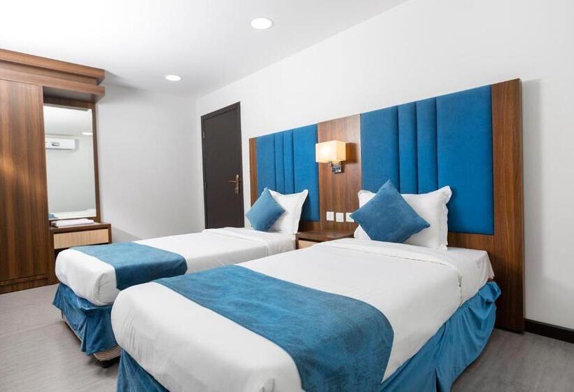 سوئیت 2 خوابه, اطلالة الشرفة 1 للشقق المخدومة Terrace View 1