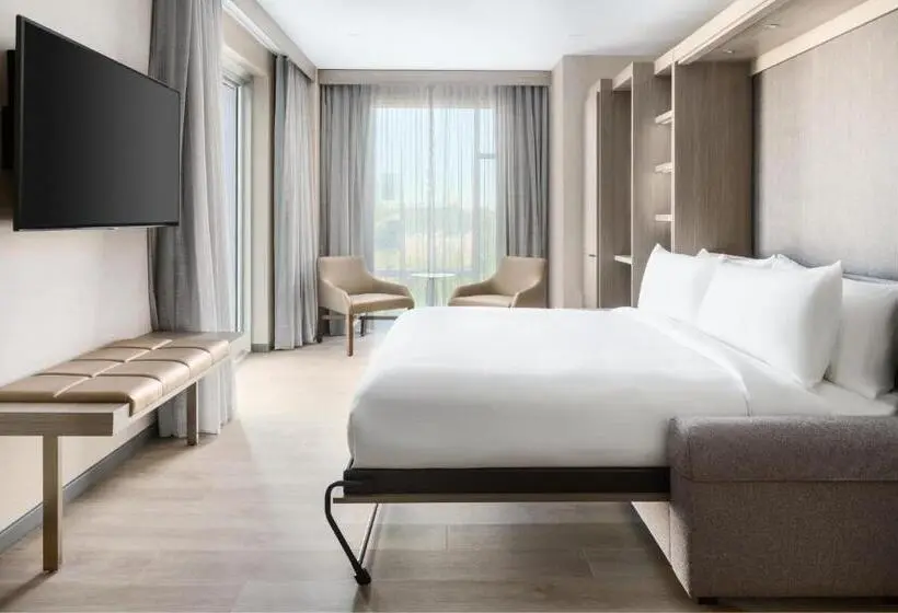 اتاق استاندارد با تخت بزرگ, Ac Hotel By Marriott Raleigh Downtown