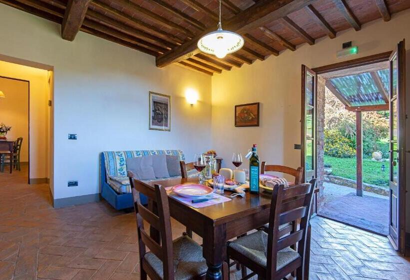 شقة غرفة نوم واحدة بالطابق الأرضى, Agriturismo Casavaiano