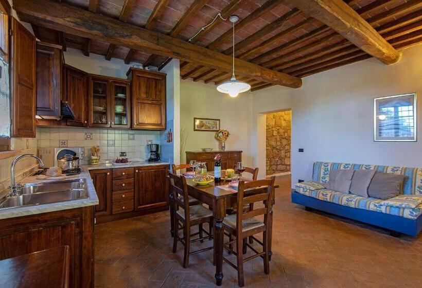 דירת חדר בקומת קרקע, Agriturismo Casavaiano