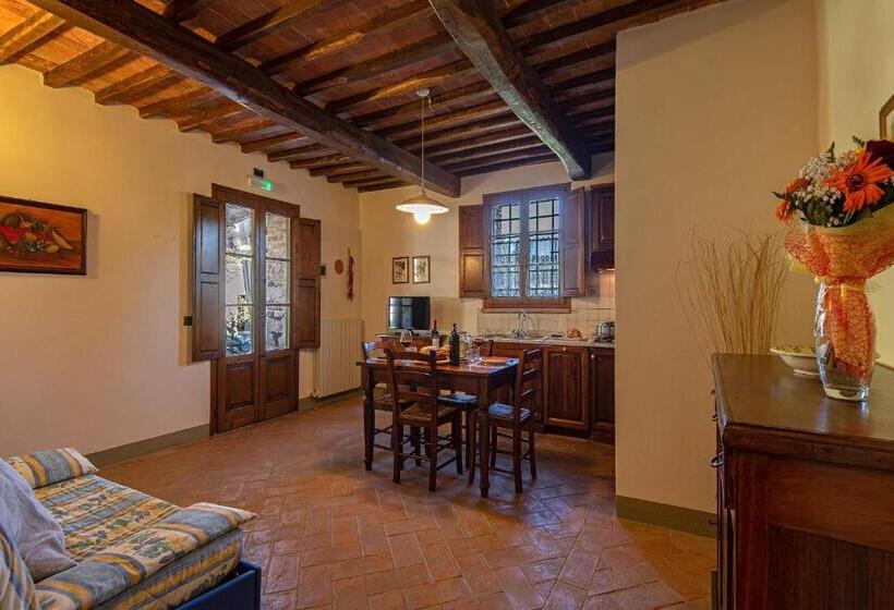 Апартаменты 1 Спальня Нижний Этаж, Agriturismo Casavaiano