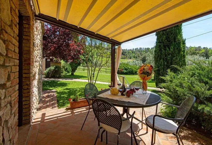 テラス付き１ベッドルームアパートメント, Agriturismo Casavaiano