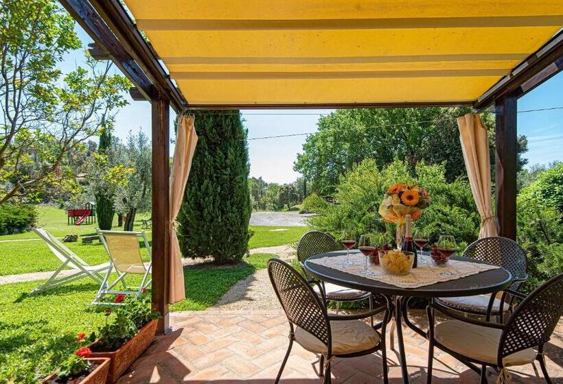 Апартаменты 1 Спальня с Террасой, Agriturismo Casavaiano