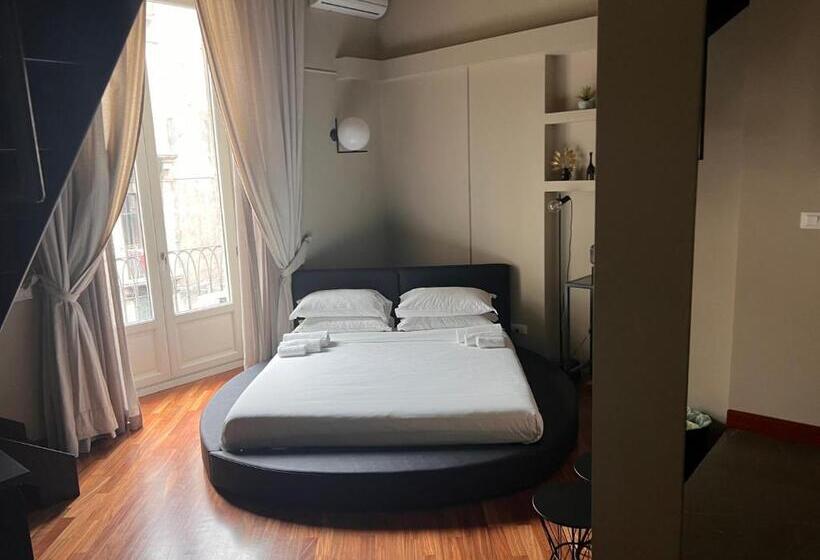 اتاق استاندارد با تخت بزرگ, Duomo Housing Catania Le Suites