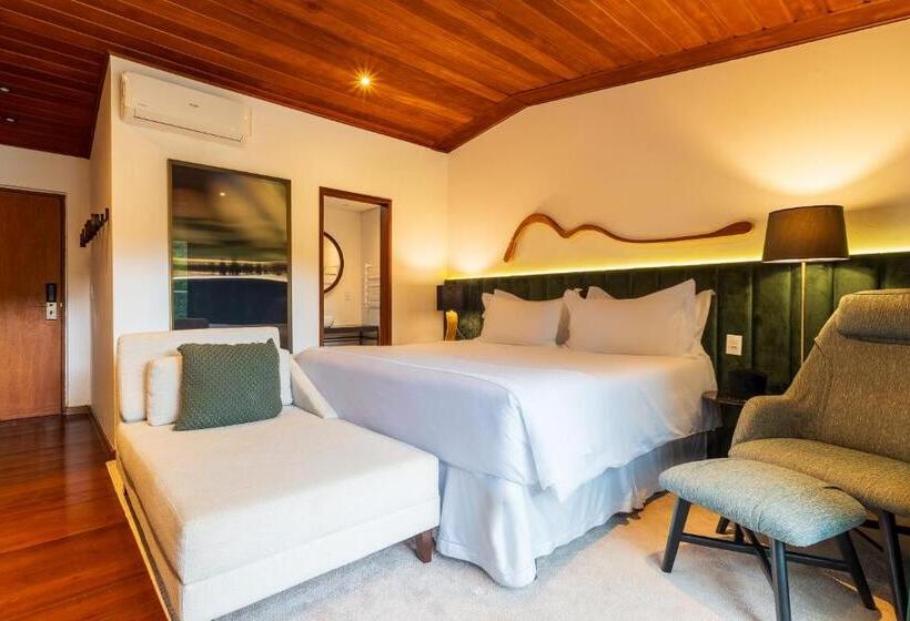 스위트 킹사이즈 침대, Pousada Boutique Figueira Da Serra