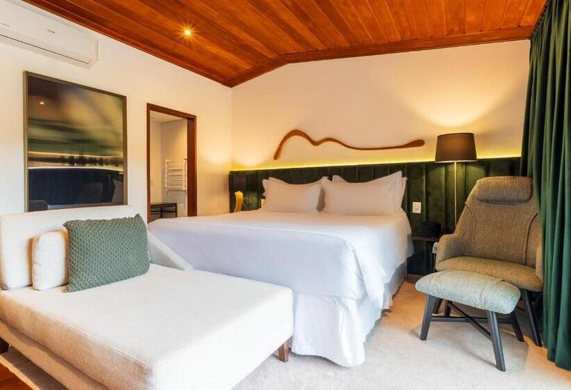 스위트 킹사이즈 침대, Pousada Boutique Figueira Da Serra