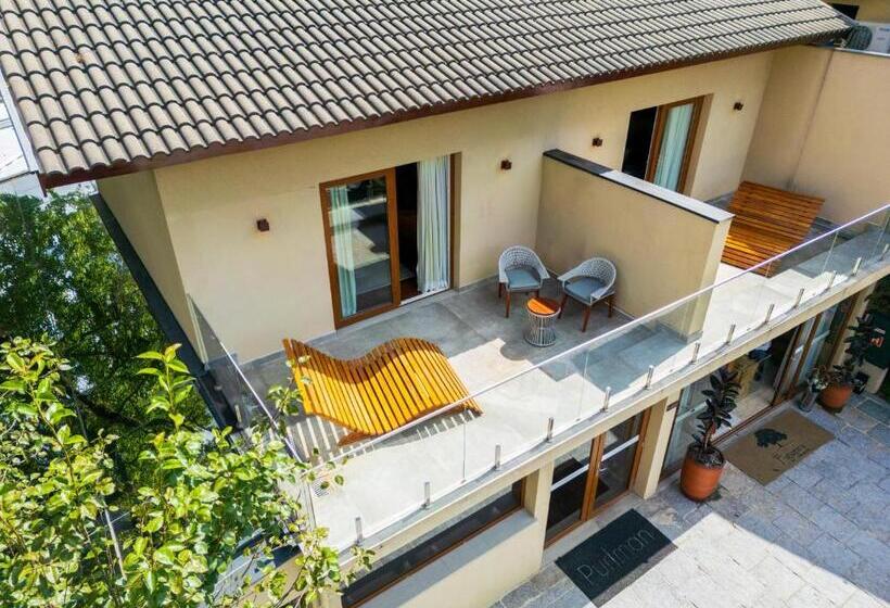 스위트 킹사이즈 침대, Pousada Boutique Figueira Da Serra