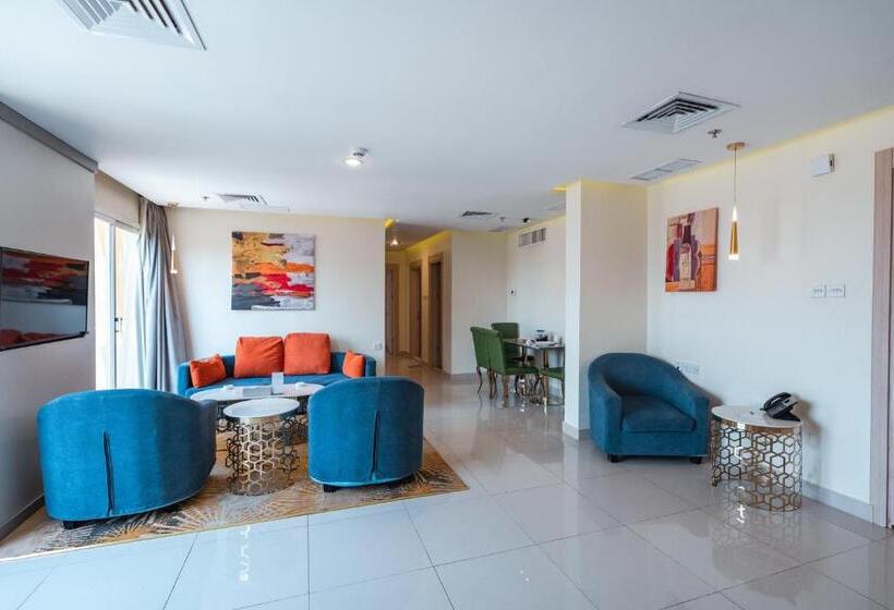 דירת חדר דלוקס, Wahaj Boulevard Hotel Apartmentوهج بوليفارد للشقق الفندقية