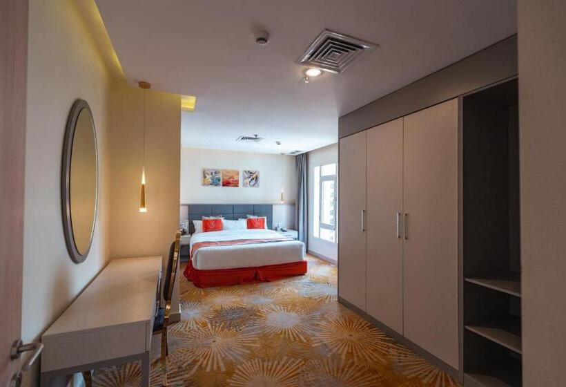 آپارتمان لوکس 1 خوابه, Wahaj Boulevard Hotel Apartmentوهج بوليفارد للشقق الفندقية