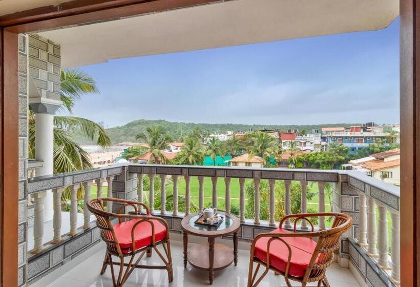 חדר דלוקס צדדי נוף לים, Larios Beach Holidays