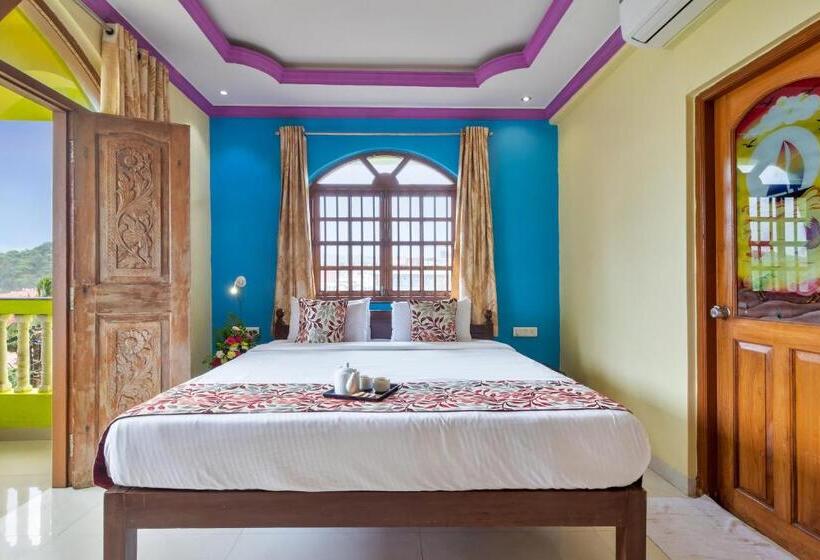 חדר דלוקס צדדי נוף לים, Larios Beach Holidays