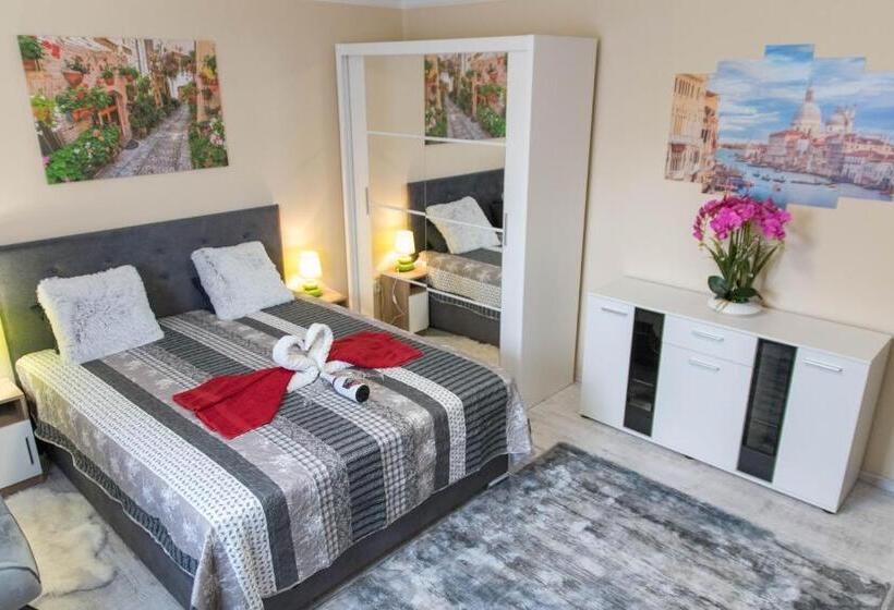 キングサイズベッドのスーペリアルーム, Délibáb Wellness Vendégház