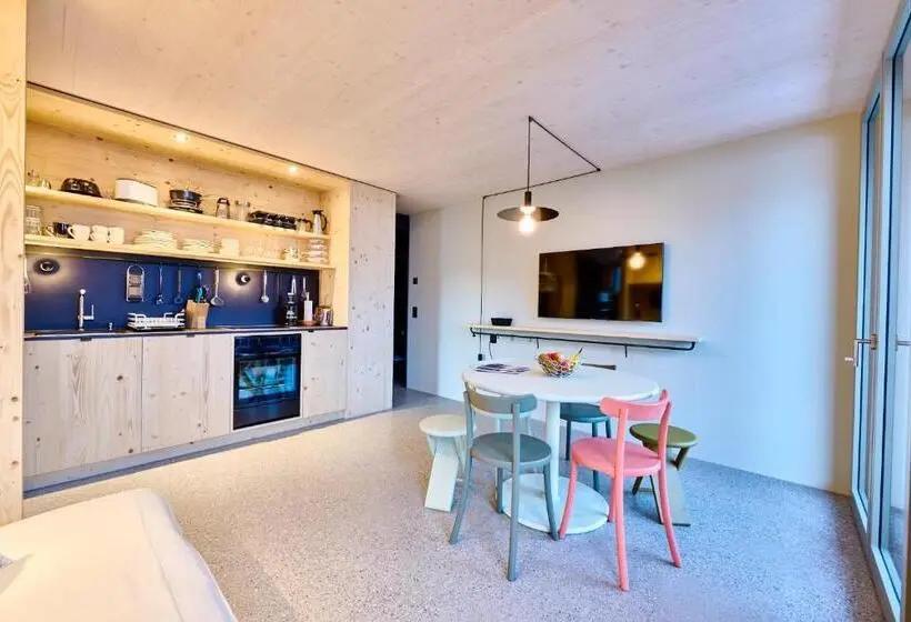 آپارتمان راحتی 1 خوابه, Apart Hotel Adelboden Am Dorfplatz