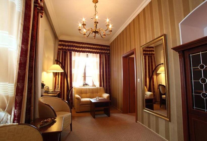 디럭스 룸 킹사이즈 침대, Penzion Otakar