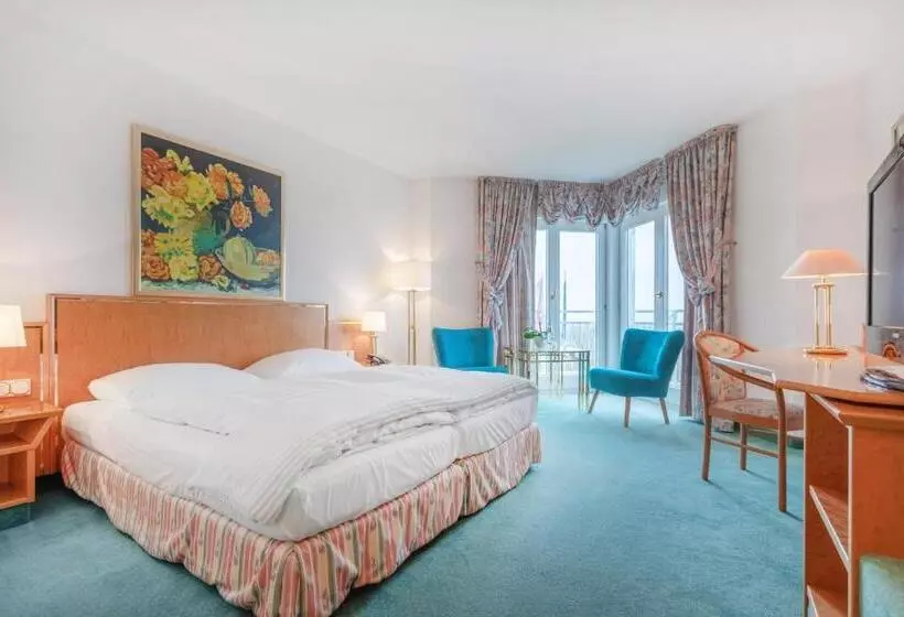 اتاق استاندارد با بالکن, Landhotel Bellevue