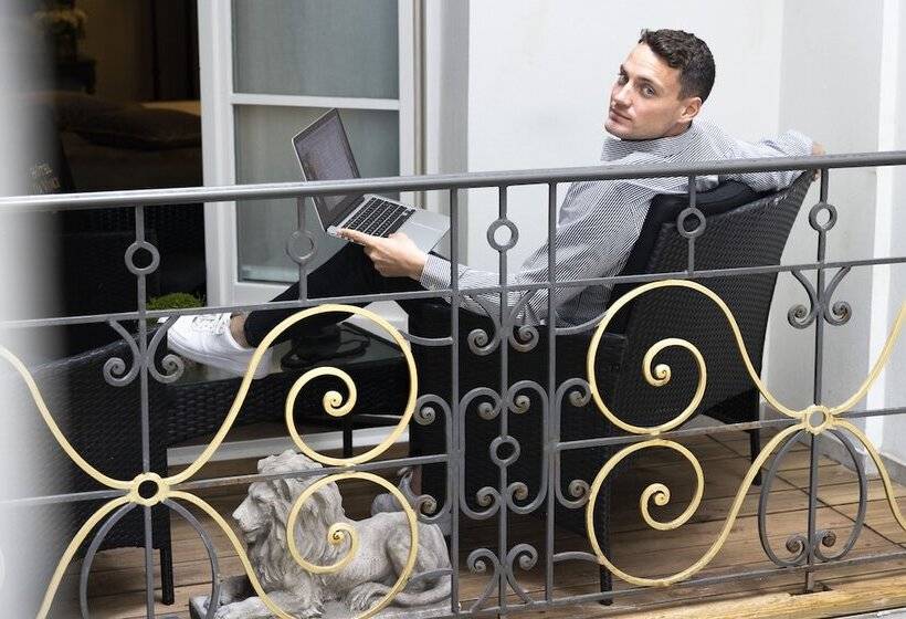 バルコニー付きスーペリアルーム, Hôtel Da Vinci & Spa