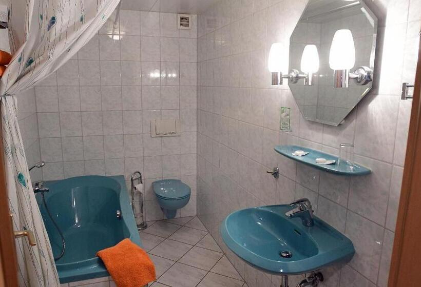 غرفة سوبيريور, Garni Goldene Henne