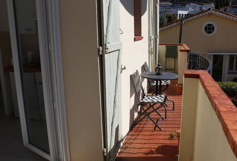 バルコニー付き1ベッドルームアパートメント, Kimi Résidence