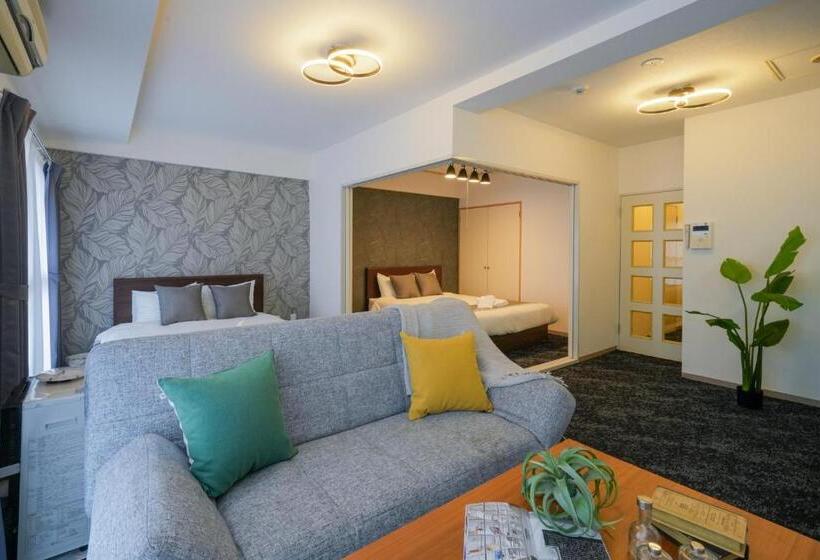 חדר משפחתי, 88 Matsui Building Sapporo