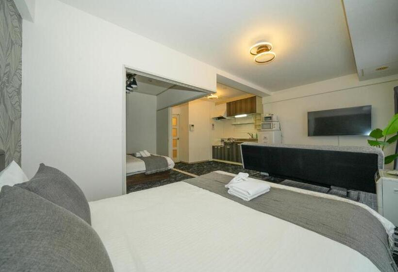 חדר משפחתי, 88 Matsui Building Sapporo