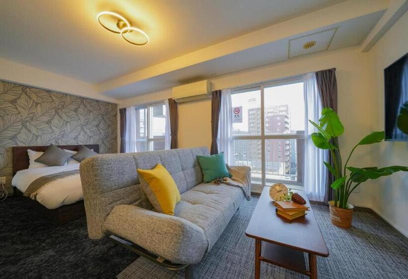 חדר משפתחתי סופריור, 88 Matsui Building Sapporo