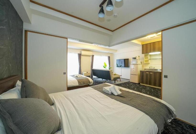 חדר משפתחתי סופריור, 88 Matsui Building Sapporo