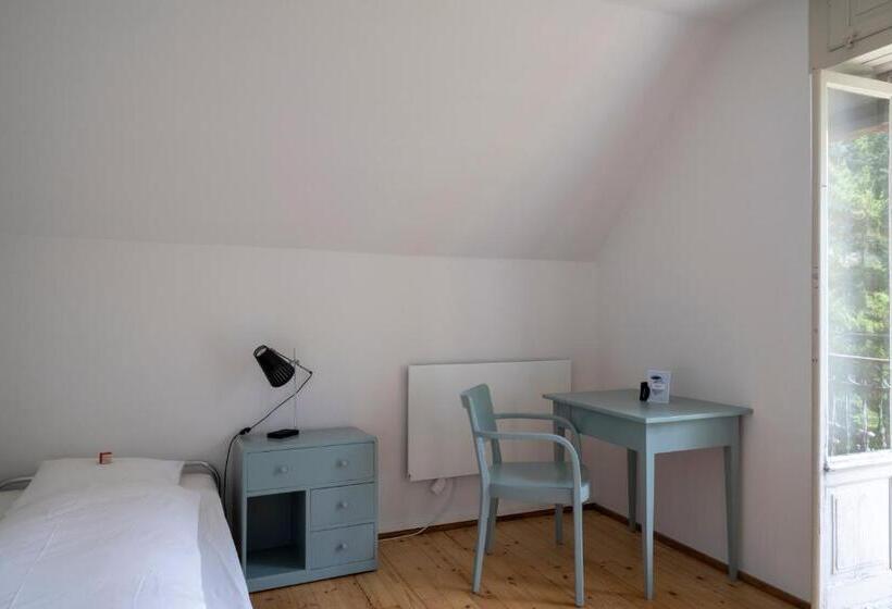 חדר סטנדרט יחיד עם מרפסת, Villa Pineta