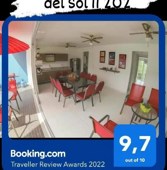 テラス付き１ベッドルームアパートメント, Condominio Terrazas Del Sol 11   202